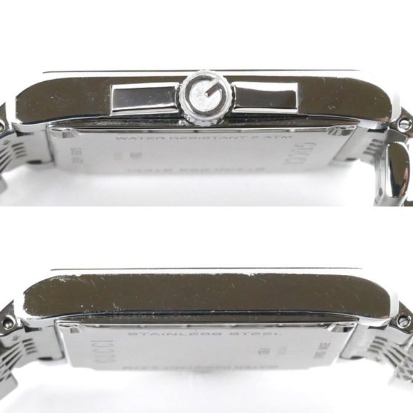 GUCCI Rectangle Watch Battery Operated YA138402 Men's - Picture 5 of 8